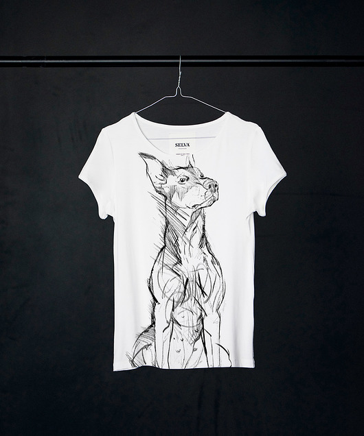 t-shirt damskie Doberman Pinscher Dog Women's T-shirt