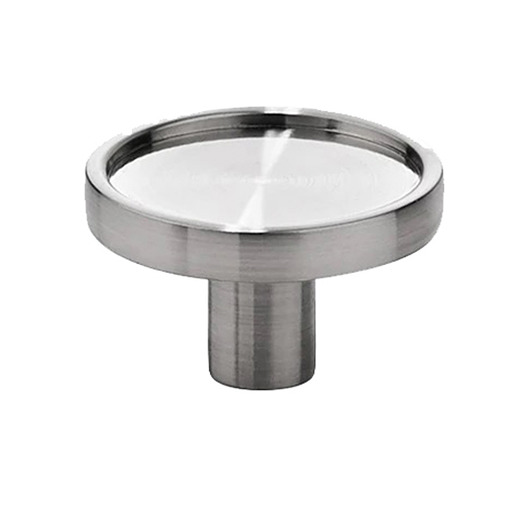 meble - gałki Uchwyt meblowy PIN SILVER