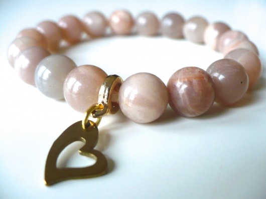 Sun stone with heart SweetHeart Studio