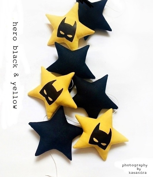 HERO- girlanda black & yellow Pracownia ktorej nie ma