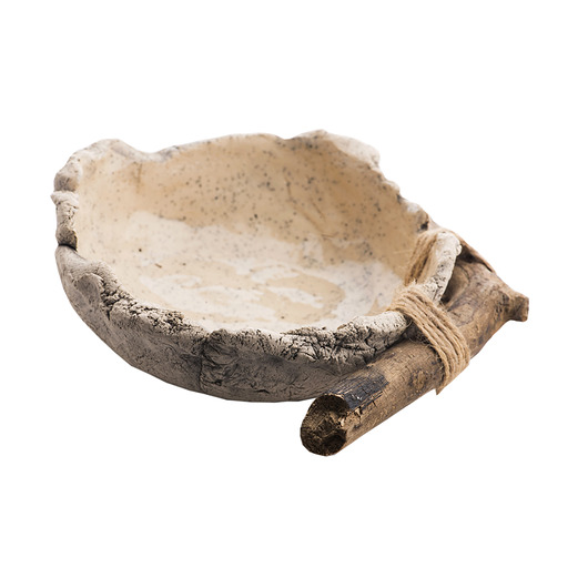 miski i misy Miska ceramiczna z drewnem