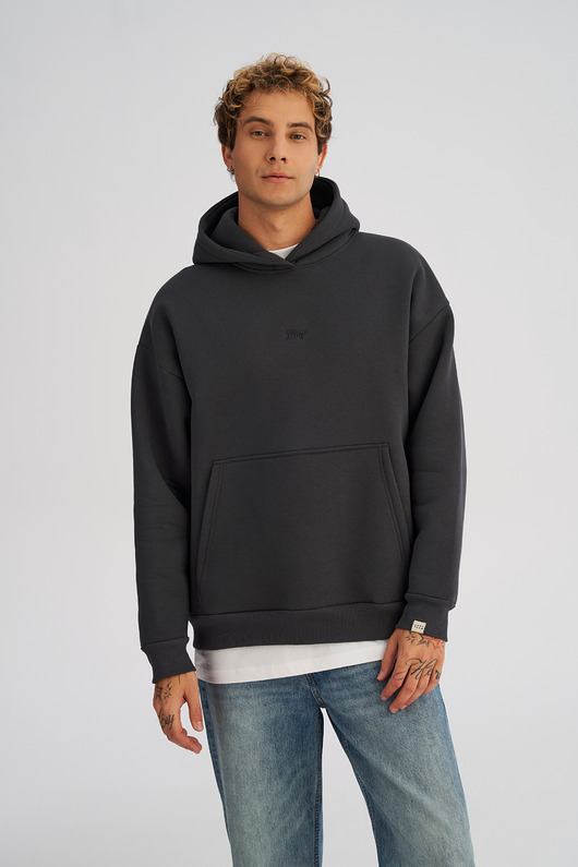 bluzy męskie Bluza z kapturem STUDIO Iron męska