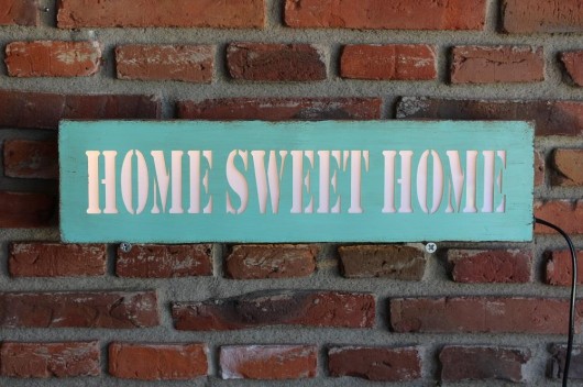 Szyld neonowy Home Sweet Home MIA home