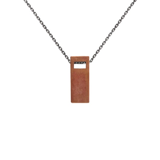 wisiory MONOLITH big / copper necklace