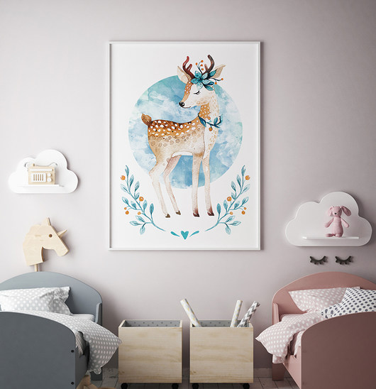 Plakat sarenka A3 29.7x42 cm HOG STUDIO