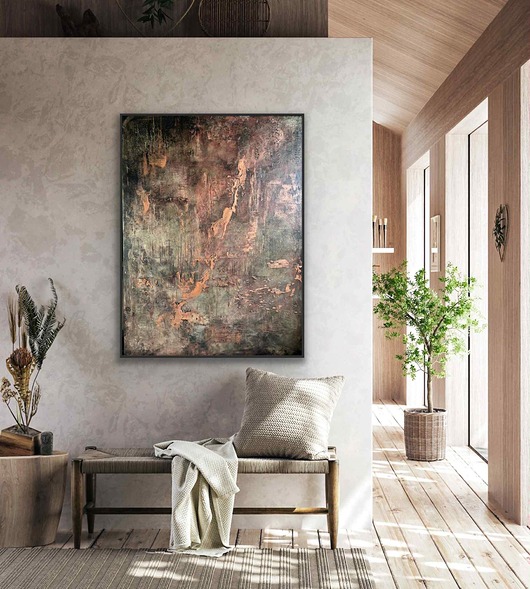 obrazy Obraz" Doświadczony" 90x120