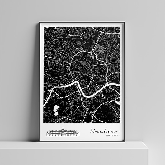 plakaty Plakat Miasto - Kraków