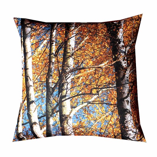 Jesienne brzozy poducha 45cm AT design