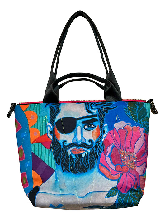 torebki do ręki Art MIMA bag SHORT & Marcina Painty print