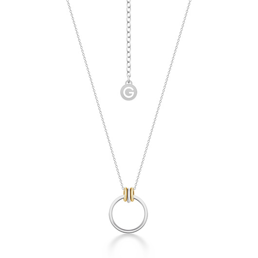 srebrne naszyjniki Naszyjnik circles silver