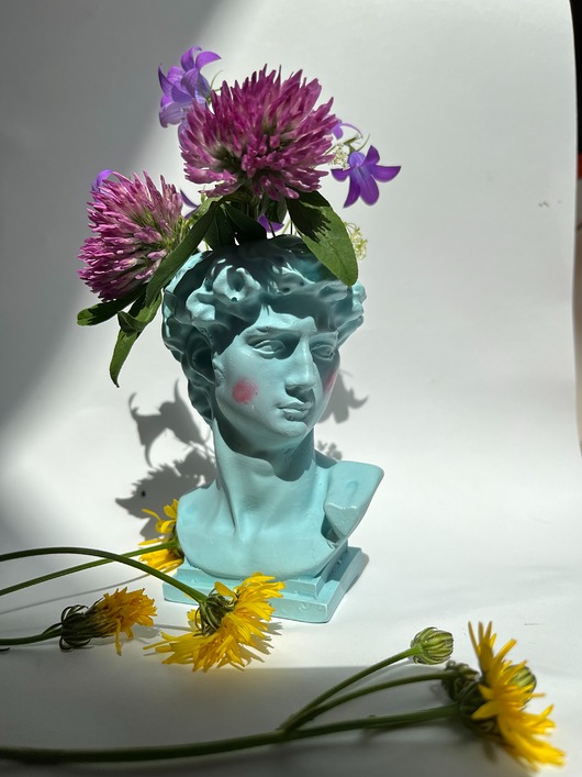 figurki i rzeźby Rzeźba Dawid #4  Wazonik, doniczka