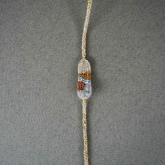 bransoletki na sznurku Ręcznie robiona mini bransoletka, wiązana, w stylu boho