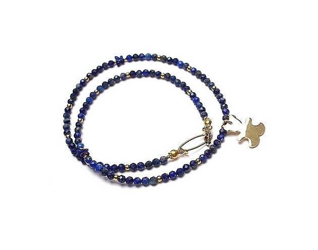 chokery Lapis lazuli /choker/ vol. 4 - Szlachetna kolekcja