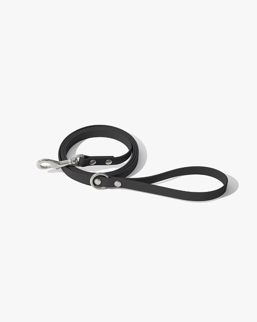smycze i obroże dla psów i kotów Smycz miejska premium stal nierdzewna - classic black