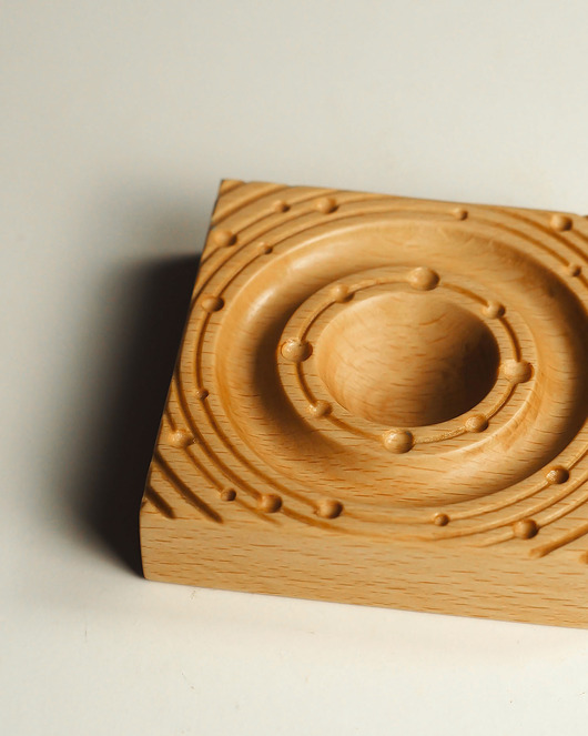 kuchnia - różne Bukowa forma do Raviolo Doppio