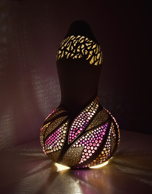lampy stołowe Lampa z tykwy - Flora