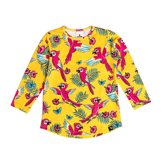 bluzki dla chłopców Longsleeve Żółta Papuga