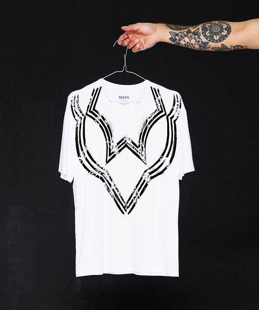 East  Konyak Man T-shirt white SELVA