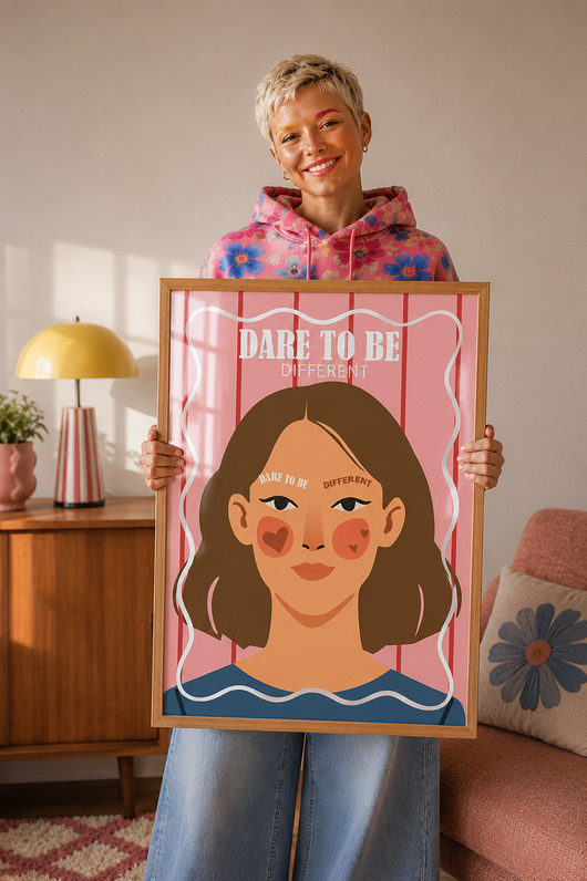 plakaty Plakat  Dare to Be Different