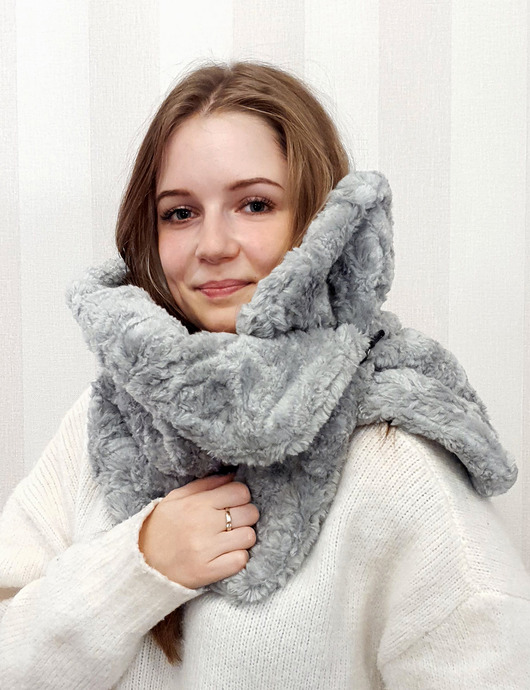 szale damskie KOŁNIERZ CHAPOOSIE Silver Bear