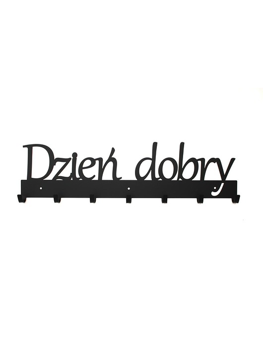 wieszaki Wieszak na ubrania Dzień dobry 60cm Prezent