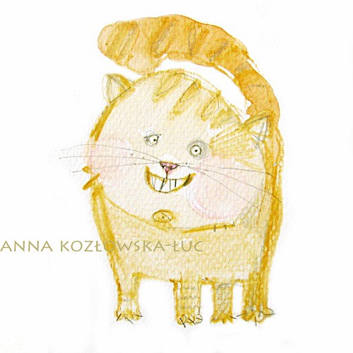 Kotek żółty Anna Kozłowska- Łuc