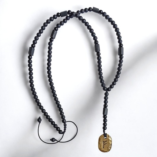 biżuteria męska Runa FEHU : bogactwo materialne i duchowe : NASZYJNIK DŁUGI