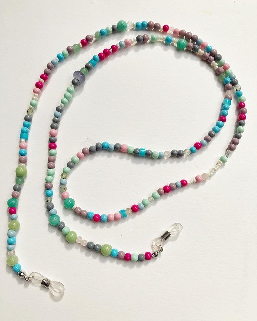 kolorowy łańcuszek do okularów Luna by Sisters