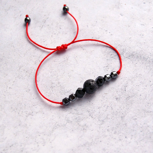 bransoletki z kamieni naturalnych Simply magic :: SPINEL, LAWA, HEMATYT