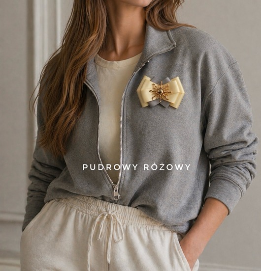 broszki Masełkowa Brosza ze Słońcem  Nowa kolekcja SUN