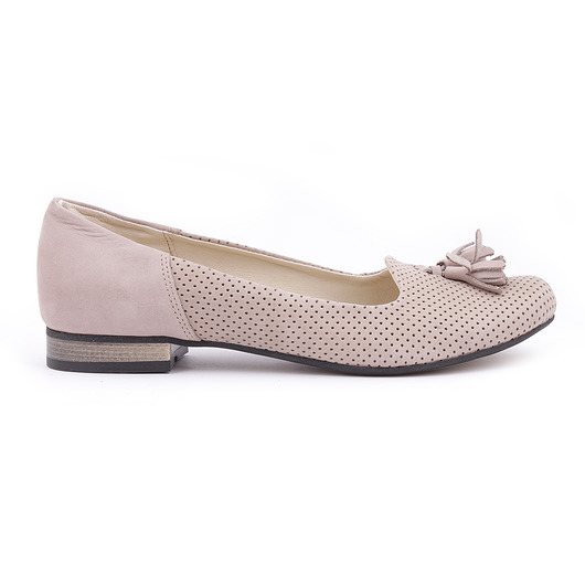 RĘCZNIE ROBIONE BALERINKI ZAPATO 010 CAPPUCCINO Zapato