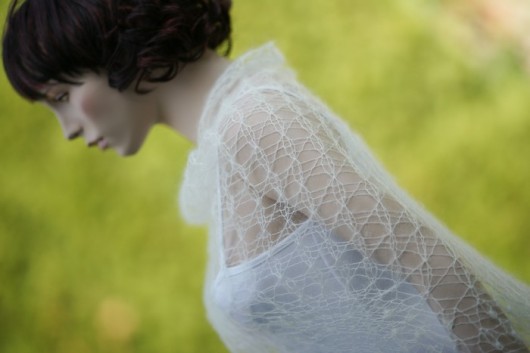 Szal z jedwabiem &quot; Soft &quot; - REZERWACJA HERBE DESIGN