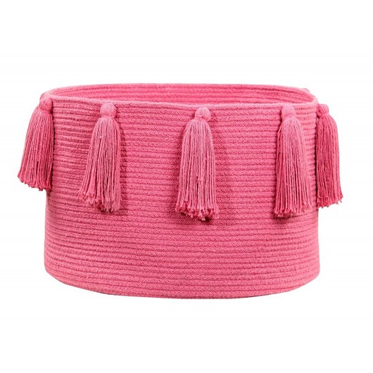 Kosz Tassels Fuchsia Lorena Canals Lorena Canals