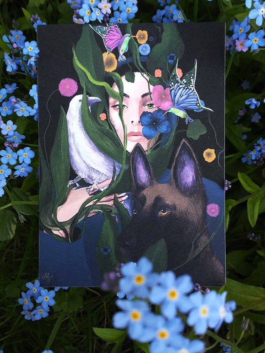 grafiki i ilustracje Flora & faun