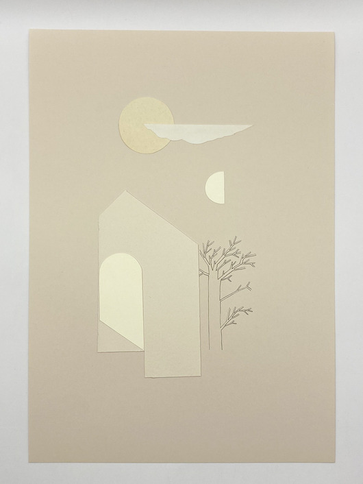 grafiki i ilustracje Kolaż papierowy / analogowy