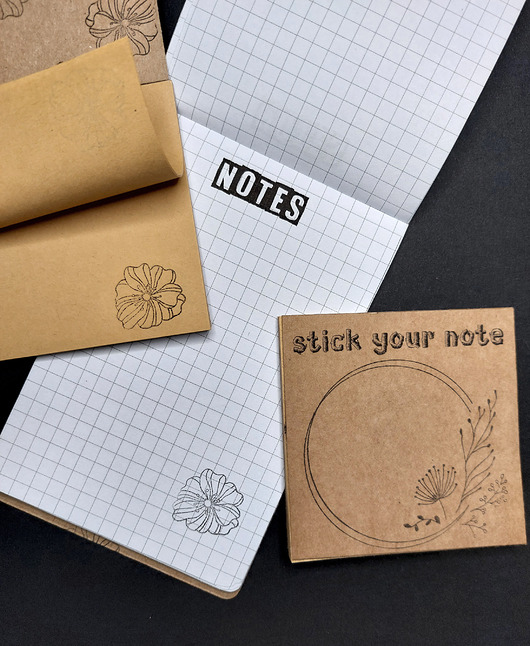 kalendarze i plannery Slothy Notepad set "Stick your note"