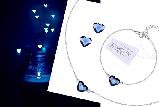 Komplet biżuterii z kryształkami SWAROVSKI® Coccola JEWELLERY