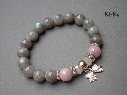 Nude bow vol. 2 /10.08.15/ - bransoletka KiKa pracownia