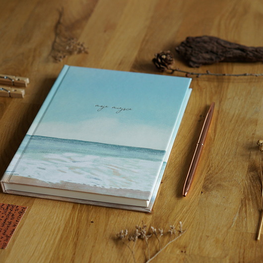 notatniki i albumy Notes w kropki A5 Morze