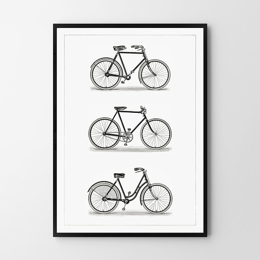 Plakat Rowery różne formaty HOG STUDIO