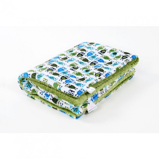 Kocyk Sowy w dżungli 110x150 MIA home