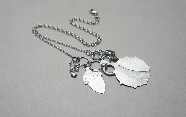 srebrne naszyjniki Forest vol.3 - naszyjnik