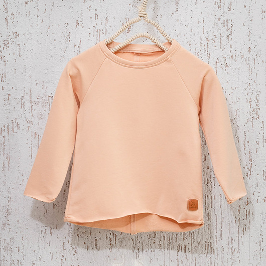 Bluza basic - brzoskwiniowa Benni