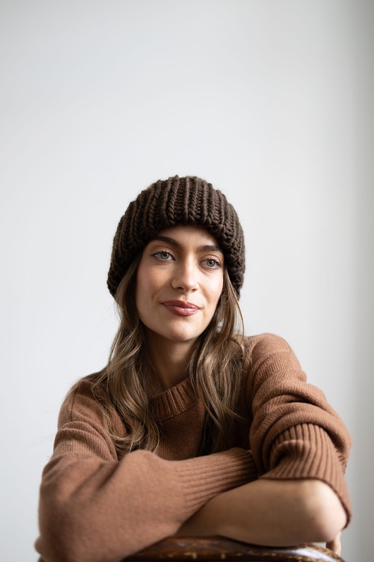 czapki damskie Czapka Peruvian 2.0 brązowa