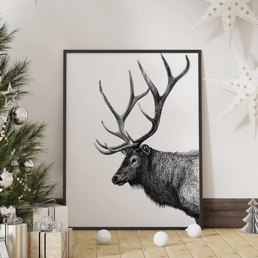 grafiki i ilustracje Rogacz