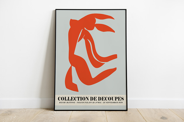 Henri Matisse, grafika modern, inspiracja Pas De LArt