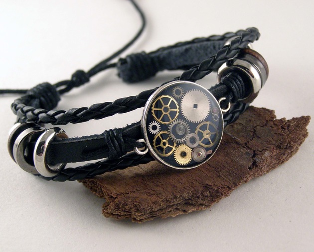 Mechaniczna bransoletka unisex 164 Zegarynki