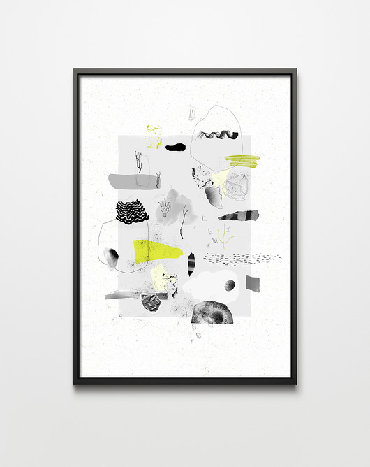 Autorska grafika Forms  IX PRINTLOVE