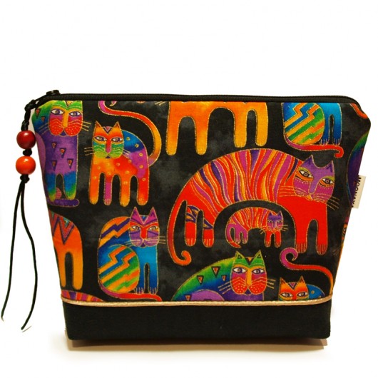 kosmetyczka -  koty Laurel Burch - L MOONAXA