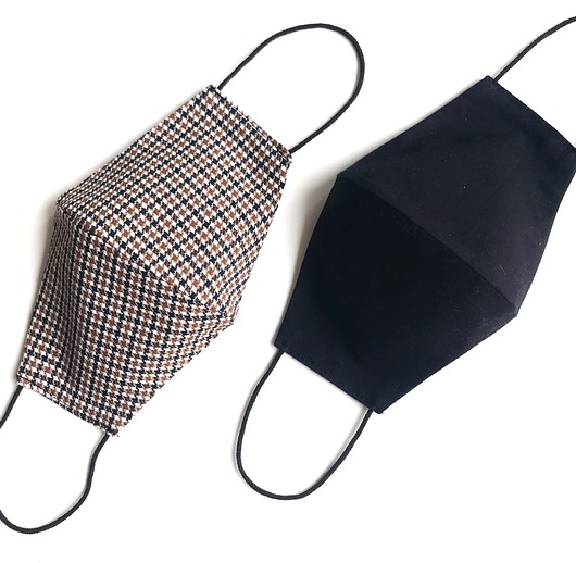 Zestaw 2 maseczek HUNTER&BLACK, unisex. Erliberdi